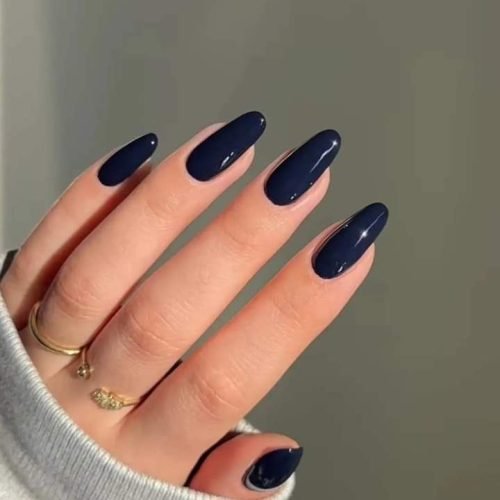 uñas azules