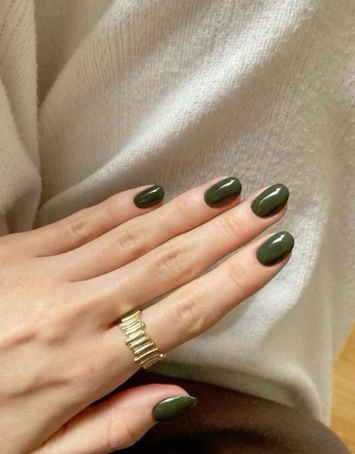 uñas verdes